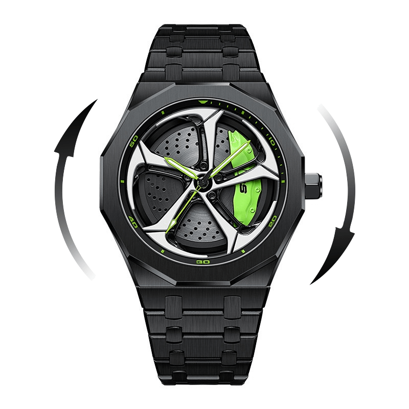 A4 Avant Spinning Edition - Brushed Steel Strap
