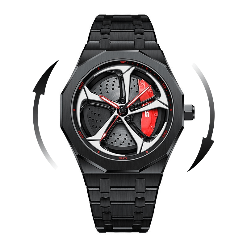 A4 Avant Spinning Edition - Brushed Steel Strap