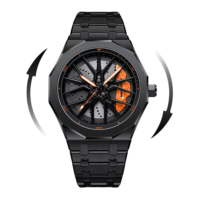 Bruce 765LT - Bracelet en acier brossé